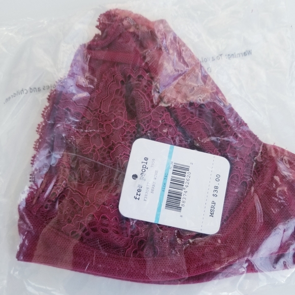 FREE PEOPLE Lace Triangle Bra - Picture 5 of 7